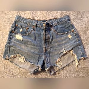 Levi's 501 denim shorts